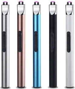 Staza - Oplaadbare Lange Elektrische Aansteker - Duurzame Plasma Aansteker - Inclusief Cadeauverpakking - BBQ - Kaarsen - Zwart -Barbecues Verkoopwinkel 1015x1200 1