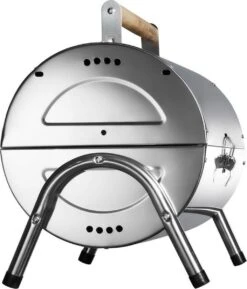 BBQ Collection Houtskoolbarbecue - Cilinder - Chroom -Barbecues Verkoopwinkel 1024x1200