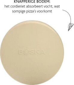 Boska Pizzasteen Deluxe - Voor Oven & BBQ - Knapperige Pizza's - Ø 29.5 Cm - BBQ Accessoires -Barbecues Verkoopwinkel 1048x1200 1