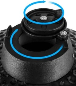 Patton Kamado Grill 13" - Keramisch - Kookoppervlak Ø 28 - Mat Zwart -Barbecues Verkoopwinkel 1066x1200