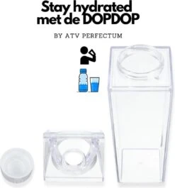 2 X DOPDOP Transparante Drinkfles BUNDEL - Melkfles - Waterfles - Dop -Barbecues Verkoopwinkel 1117x1200 1