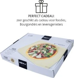 Boska Pizzasteen Deluxe Rechthoek - Voor De Oven - Knapperige Pizza's - 40x32 Cm - BBQ Accessoires -Barbecues Verkoopwinkel 1142x1200 5