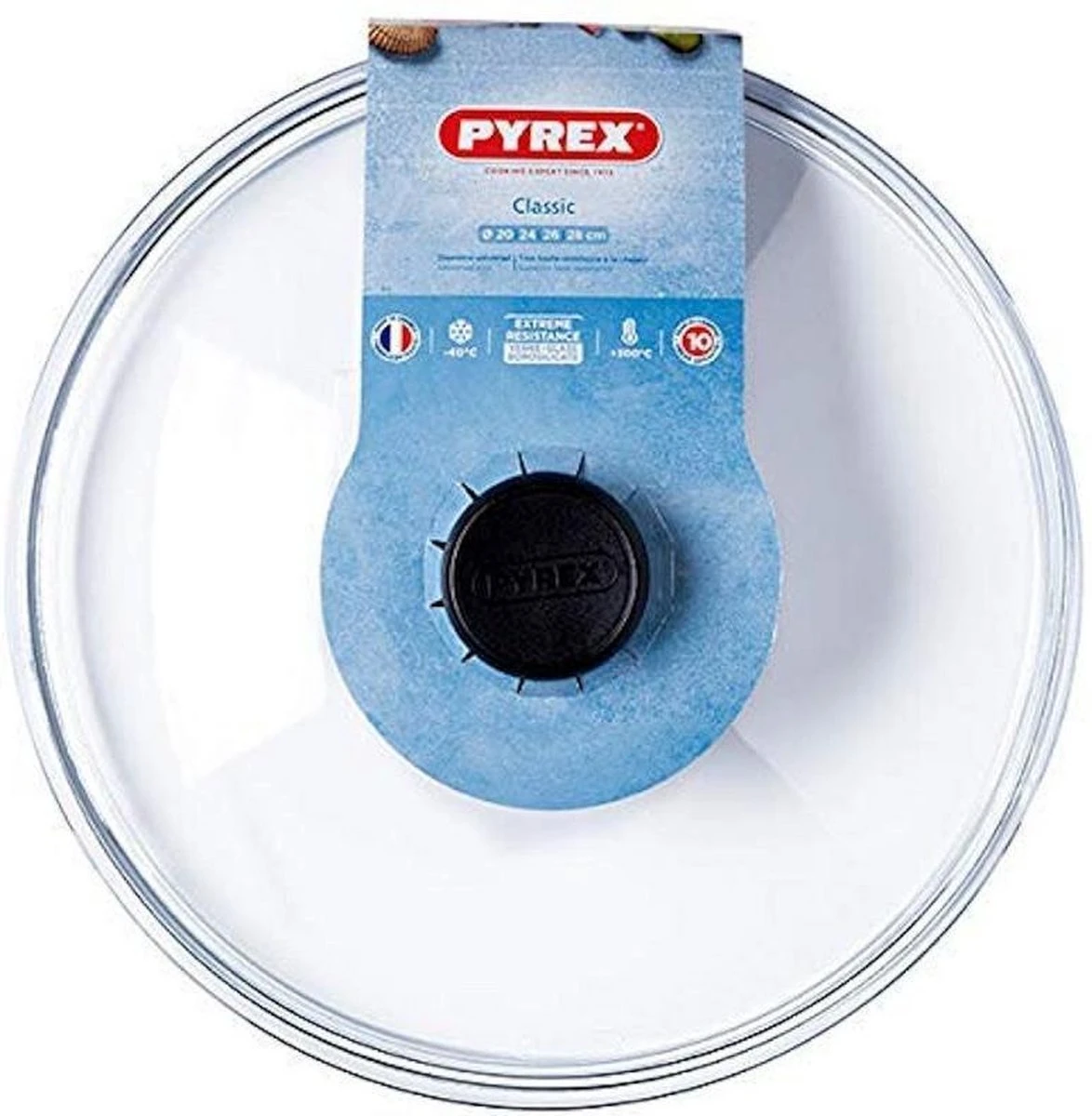 Pyrex Classic Accessoires Deksel - Borosilicaatglas - Ø28 Cm - Transparant 7 Pyrex Classic Accessoires Deksel - Borosilicaatglas - Ø28 Cm - Transparant - Afbeelding 7