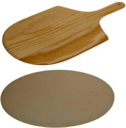 Merkloos Excellent Houseware Pizza-baksteen - Met Pizza-schep -Barbecues Verkoopwinkel 1179x1200 2