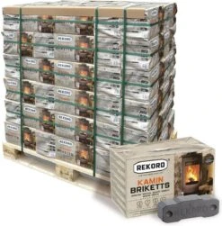 Merkloos Rekord Bruinkool Briketten 1x 18 Stuks - Briketten - Haardhout- Kachel- Lignite - 10 Kg. -Barbecues Verkoopwinkel 1180x1200 6