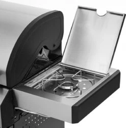 Burnhard Gas BBQ Big FRED Deluxe - 4 Branders - Incl. Keramische Infraroodbrander & Afdekhoes - Deluxe -Barbecues Verkoopwinkel 1183x1200