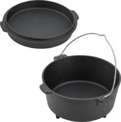 Dutch Oven Enkhuizen Met Deksel Gietijzer Zwart 4,2 L 12 Dutch Oven Enkhuizen Met Deksel Gietijzer Zwart 4,2 L -Barbecues Verkoopwinkel 1187x1200