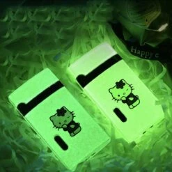 Merkloos Hello Kitty Glow In The Dark Aansteker Met Roze Vlam - Bekend Van TikTok - Hervulbaar En Windproof -Barbecues Verkoopwinkel 1198x1200 5