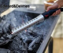 Merkloos Edward&DeVries - Elektrische BBQ Aansteker - BBQ Accesoires - One Minute Lighter - BBQ Starter - Looftlighter - Geschikt Voor Houtskool En Briketten - -Barbecues Verkoopwinkel 1200x1015 1