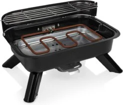 Princess 112252 Hybride Barbecue – Elektrische BBQ - Tafelmodel - 2000W - 44x 29cm - Gebruik Elektrisch Of Met Kolen -Barbecues Verkoopwinkel 1200x1018