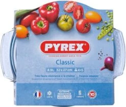 Pyrex - Classic Ovenschaal Rond Met Deksel 3,5 Liter - Transparant -Barbecues Verkoopwinkel 1200x1025 1
