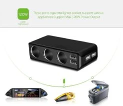 WiseGoods - Premium Auto Sigarettenaansteker Splitter - 4 Poorten USB - Autolader USB - Autolader Splitter - 12V Splitter -Barbecues Verkoopwinkel 1200x1031 1