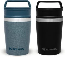 Stanley The Shortstack Travel Thermosbeker - 230 Ml - RVS/Mat Zwart -Barbecues Verkoopwinkel 1200x1053 5