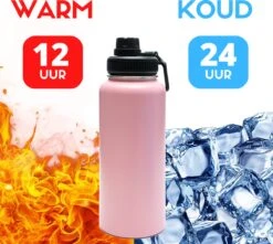 Drinkfles - Pastel Pink - 1 Liter - Extra Dop Met Rietje & Drinktuit - Waterfles Met Rietje - Isoleerfles - BPA Vrij - Lekvrij 13 Drinkfles - Pastel Pink - 1 Liter - Extra Dop Met Rietje & Drinktuit - Waterfles Met Rietje - Isoleerfles - BPA Vrij - Lekvrij -Barbecues Verkoopwinkel 1200x1075 8