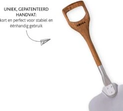 Boska Pizzaschep Barbecue - Kort Handvat - Stabiel - Aluminium - Eikenhout - BBQ Accessoires -Barbecues Verkoopwinkel 1200x1084 3