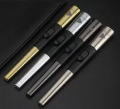 Oplaadbare Lange Elektrische Aansteker - Duurzame Plasma Aansteker – Luxe Aansteker - Inclusief Cadeauverpakking - BBQ – Kaarsen - Zwart -Barbecues Verkoopwinkel 1200x1089 3