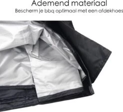 BBQ Beschermhoes - Voor Kamado - Universeel - Tot 23 Inch - Zwart -Barbecues Verkoopwinkel 1200x1100 1