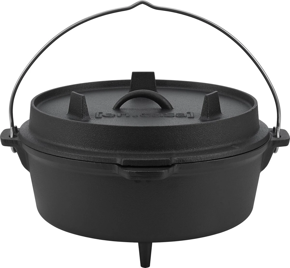 Dutch Oven Enkhuizen Met Deksel Gietijzer Zwart - 4 Varianten 2 Dutch Oven Enkhuizen Met Deksel Gietijzer Zwart - 4 Varianten - Afbeelding 2