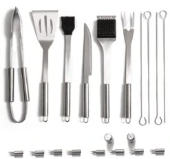 Bbq Accesoires – Bbq Gereedschap – Bbq Set – 22 Delig – RVS 19 Bbq Accesoires – Bbq Gereedschap – Bbq Set – 22 Delig – RVS -Barbecues Verkoopwinkel 1200x1120 2