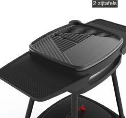 Barbecook Alexia - Elektrische Bbq - Afneembare Grill - Zijtafels - Wielen - 84x55x97cm -Barbecues Verkoopwinkel 1200x1121