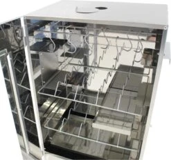 Kynast Exklusiv - Rookoven - Met 3 Etages - Metaal - Grijs -Barbecues Verkoopwinkel 1200x1129