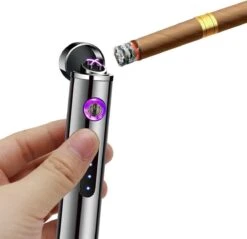 Allkinds Oplaadbare Elektrische Aansteker - USB Plasma Aansteker - Duurzaam - Windbestendig - Zwart 9 Allkinds Oplaadbare Elektrische Aansteker - USB Plasma Aansteker - Duurzaam - Windbestendig - Zwart -Barbecues Verkoopwinkel 1200x1161 1