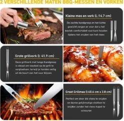 Saveur Royal® 35-delige Barbecue Gereedschapset In Roestvrij Staal - BBQ Grill Set Met Draagtas - Barbecuegerei-sets - Barbecue Accessoires Gereedschap - 35-delig 20 Saveur Royal® 35-delige Barbecue Gereedschapset In Roestvrij Staal - BBQ Grill Set Met Draagtas - Barbecuegerei-sets - Barbecue Accessoires Gereedschap - 35-delig -Barbecues Verkoopwinkel 1200x1170 2