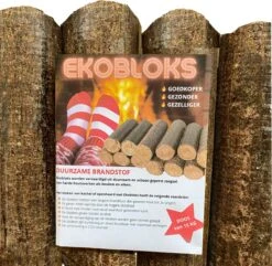 Ekobloks Hardhout Briketten 10 KG - Openhaard- Allesbrander- Kachel- Haardblokken - Hoog Rendement - Extra Lange Brandduur - Duurzaam - CO2 Neutraal - Meer Warmte - Gezondere Lucht - Minder Afval - Goedkope Brandstof - Mooie Vlammen - Puur Natuur -Barbecues Verkoopwinkel 1200x1172