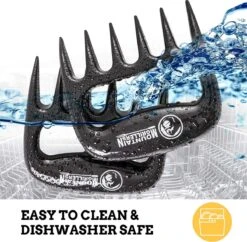 Mountain Grillers Claws-High Quality Meat Claws For American BBQ Pulled Pork-Plastic Meat Claws For Slicing-Vaatwasser Safe Bear Claws Gift Idee -Barbecues Verkoopwinkel 1200x1175 3