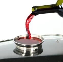 Alpina - Braadslede - Braadpan - Met Glazen Deksel - Aromaknop - 5,5 Liter - Zwart -Barbecues Verkoopwinkel 1200x1187 11