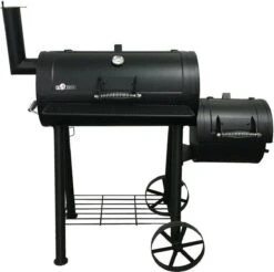 Fire Beam Houtskool Barbecue - Grilloppervlak (LxB) 35 X 66 Cm - Smoker - Zwart -Barbecues Verkoopwinkel 1200x1194 1