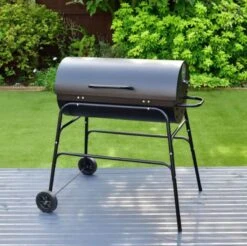 BBQ XL Houtskoolbarbecue - Cilindervorm - Grilloppervlak (LxB) 71 X 35 Cm - Zwart -Barbecues Verkoopwinkel 1200x1196