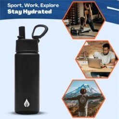 VANN Drinkfles 500 Ml Met Rietje Multifunctioneel - Waterfles Volwassenen - RVS Inclusief 3 Doppen - 24uur Koud/12 Uur Warm - Groen 16 VANN Drinkfles 500 Ml Met Rietje Multifunctioneel - Waterfles Volwassenen - RVS Inclusief 3 Doppen - 24uur Koud/12 Uur Warm - Groen -Barbecues Verkoopwinkel 1200x1199 18