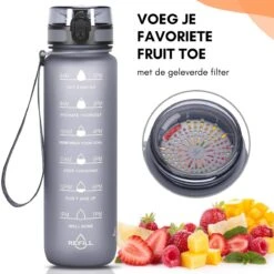 LaCardia Motivatie Waterfles Grijs - 1 Liter Drinkfles - Waterfles Met Tijdmarkering - Grijs 12 LaCardia Motivatie Waterfles Grijs - 1 Liter Drinkfles - Waterfles Met Tijdmarkering - Grijs -Barbecues Verkoopwinkel 1200x1200 1004