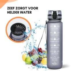 LaCardia Motivatie Waterfles Grijs - 1 Liter Drinkfles - Waterfles Met Tijdmarkering - Grijs 13 LaCardia Motivatie Waterfles Grijs - 1 Liter Drinkfles - Waterfles Met Tijdmarkering - Grijs -Barbecues Verkoopwinkel 1200x1200 1005