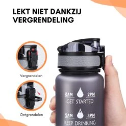 LaCardia Motivatie Waterfles Grijs - 1 Liter Drinkfles - Waterfles Met Tijdmarkering - Grijs 16 LaCardia Motivatie Waterfles Grijs - 1 Liter Drinkfles - Waterfles Met Tijdmarkering - Grijs -Barbecues Verkoopwinkel 1200x1200 1008