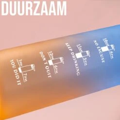 Motivatie Drinkfles - Waterfles 1 Liter - Handige Drinktuit - Bidon 1L - BPA- & Lekvrij -Barbecues Verkoopwinkel 1200x1200 1087