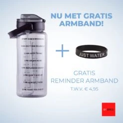 By Bresi - Waterfles 2 Liter Zwart Transparant - Gratis Armband! - Waterfles Met Rietje - Grote Waterfles - Drinkbus - Sportbidon - Twee Liter Waterfles - Sportfles Fitness - Bottle 2 Liter- Drinkfles - Schenkfles - Waterflessen -Barbecues Verkoopwinkel 1200x1200 1098
