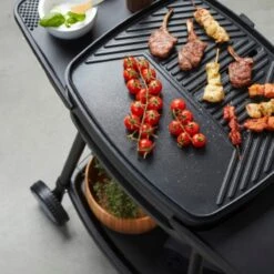 Barbecook Alexia - Elektrische Bbq - Afneembare Grill - Zijtafels - Wielen - 84x55x97cm -Barbecues Verkoopwinkel 1200x1200 110
