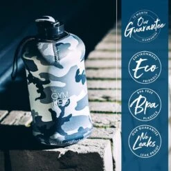 THE GYM KEG 2.2L Gym Waterfles Met Tas En Handvat Herbruikbare Sport Waterfles Fitness Workout Yoga Ecologische BPA-vrij -Barbecues Verkoopwinkel 1200x1200 1136