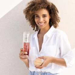 Navaris Glazen Theefles Met Filter - 450 Ml - Waterfles Van Glas - Dubbelwandige Drinkfles - Fles Met Bamboe Dop, Thee Infuser En Hoes - Travel Design -Barbecues Verkoopwinkel 1200x1200 1157