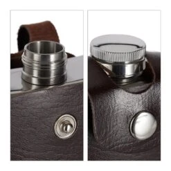 Relaxdays Platvink Edelstaal XXL - Heupfles 1,8 Liter - Zakflacon - Draagriem - Rvs Zilver -Barbecues Verkoopwinkel 1200x1200 1199