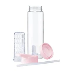 Waterfles Met Rietje En Fruit Filter | Roze | Kerstcadeau -Barbecues Verkoopwinkel 1200x1200 1265
