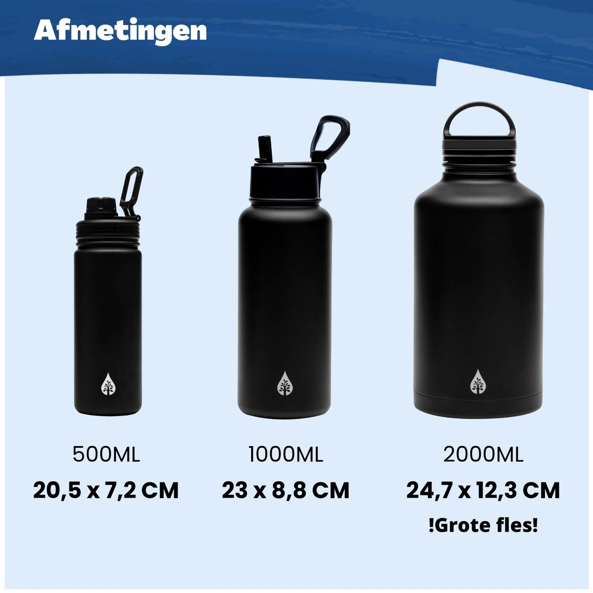 VANN Drinkfles 500 Ml Met Rietje Multifunctioneel - Waterfles Volwassenen - RVS Inclusief 3 Doppen - 24uur Koud/12 Uur Warm - Groen 3 VANN Drinkfles 500 Ml Met Rietje Multifunctioneel - Waterfles Volwassenen - RVS Inclusief 3 Doppen - 24uur Koud/12 Uur Warm - Groen - Afbeelding 3