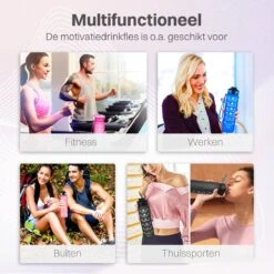 Innovaland Motivatie Waterfles Zwart - 1 Liter Drinkfles - Waterfles Met Rietje - Waterfles Met Tijdmarkering - BPA Vrij - Volwassenen - Kinderen - Vaderdag Cadeau - Geschenk - Cadeau Voor Man - Vrouw - Sinterklaas Cadeautjes - Mannen - Vrouwen -Barbecues Verkoopwinkel 1200x1200 1457