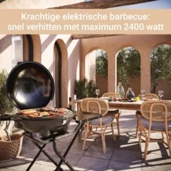 SUNTEC Elektrische BBQ 9493 - Geschikt Voor Buiten Als Tafelbarbecue Of Staande Barbecue - Barbecue Voor Balkon, Terras, Tuin En Camping - Elektrisch Barbecueën Met Max. 2400 Watt - Mobiel Onderstel -Barbecues Verkoopwinkel 1200x1200 162