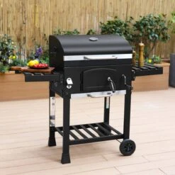 Alice's Garden Houtskool BBQ Bernard - Smoker - Verstelbare Houtskoolbak - Zwart 15 Alice's Garden Houtskool BBQ Bernard - Smoker - Verstelbare Houtskoolbak - Zwart -Barbecues Verkoopwinkel 1200x1200 184