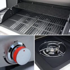 Alice's Garden Gas BBQ Bazin 4 - 5 Branders - Antraciet - Grilloppervlak 64,6x39,3cm -Barbecues Verkoopwinkel 1200x1200 200