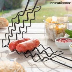 Innovagoods BARBECUEGRIL VOOR WORSTJES SOSKET - Bbq Accesoires - Bbq Accesoires Rooster -Barbecues Verkoopwinkel 1200x1200 224