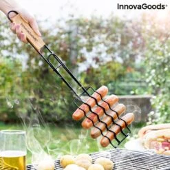 Innovagoods BARBECUEGRIL VOOR WORSTJES SOSKET - Bbq Accesoires - Bbq Accesoires Rooster -Barbecues Verkoopwinkel 1200x1200 228